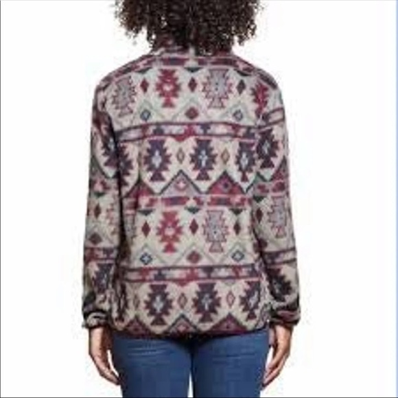 Weatherproof Vintage Ladies’ Printed Fleece Pullover - Picture 2 of 3